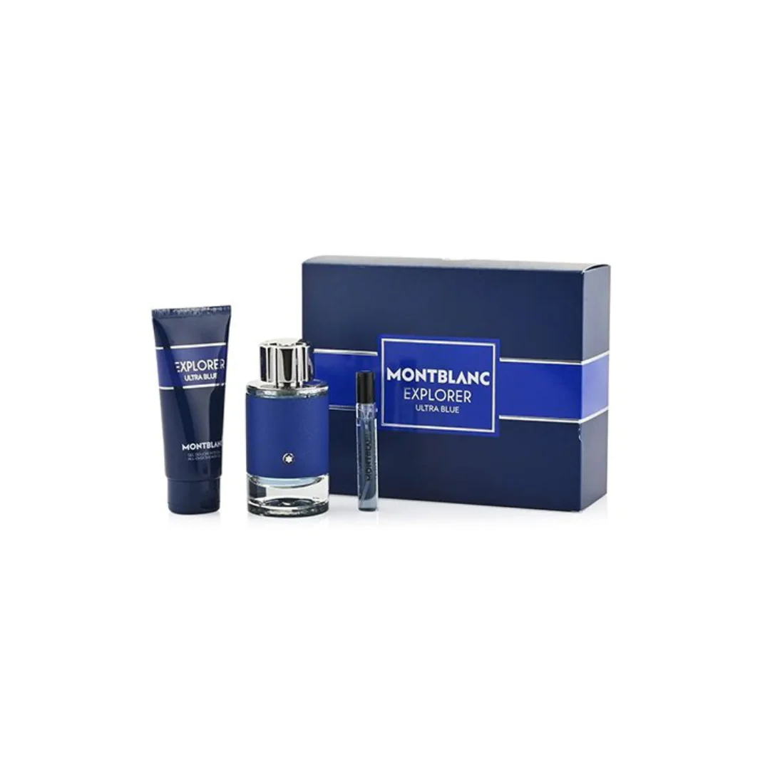 Mount Blanc Explorer ULTRA Blue Set