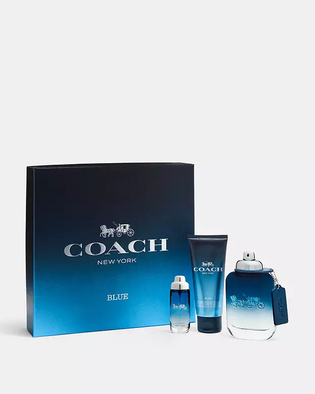 Coach Men Blue Set